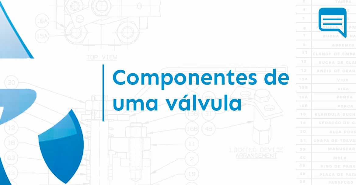 COMPONENTES DE UMA VÁLVULA