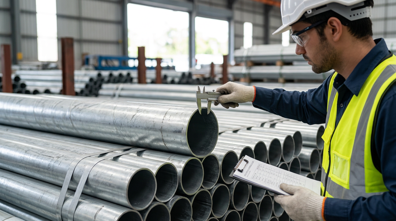 Como avaliar o tubo de aço galvanizado antes de especificar