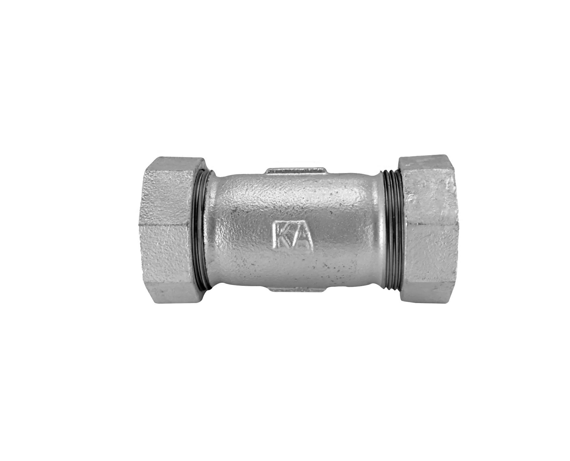 Uniao Dresser Galvanizada c/ Anel de Borracha